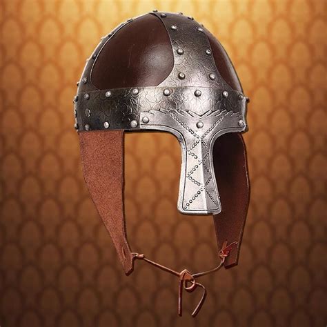 Man At Arms Helm Leather Armor Medieval Helmets Viking Helmet