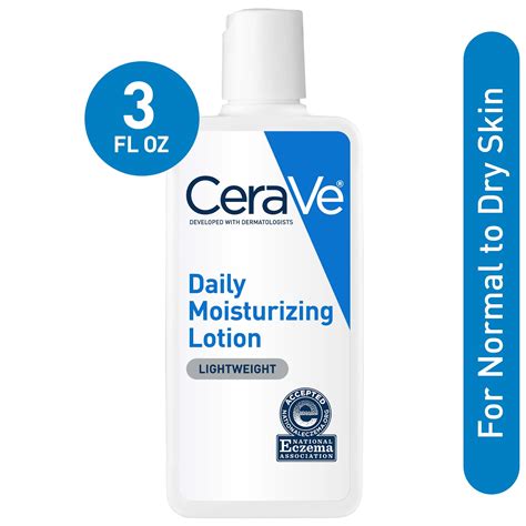 CeraVe Daily Moisturizing Lotion For Normal To Dry Skin 3 Fl Oz