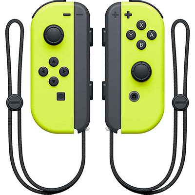 Контроллеры Nintendo Joy-Con желтые купить в Москве в интернет-магазине ...