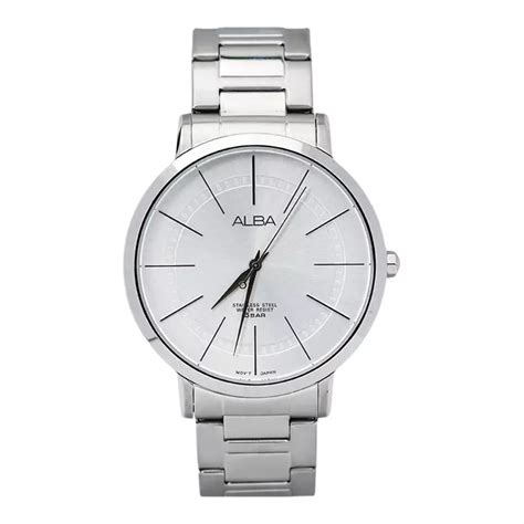 Jual Alba Jam Tangan Pria Alba Ah X Men Silver Dial Stainless Steel