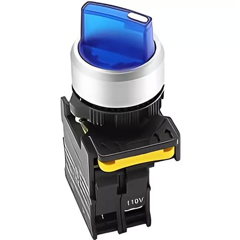 Buy Teknic 2 Position Blue LED Bulb And Blue Lens Plastic Illuminated