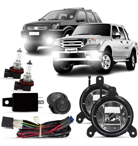 Kit Farol Milha Ford Ranger Ecosport Frete Gr Tis