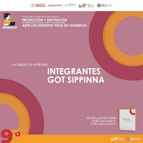 Sipinna On Twitter RT IINOEA Webinar Algunas Orientaciones Para