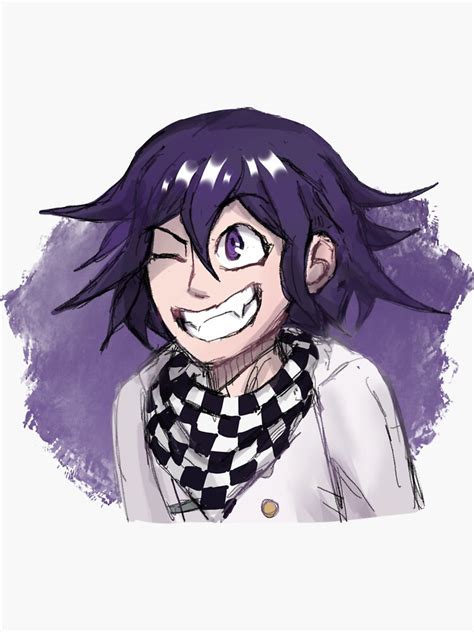 Kokichi Being Kokichi Sticker For Sale By Lappylasagna Redbubble