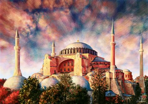 Hagia Sophia Painting