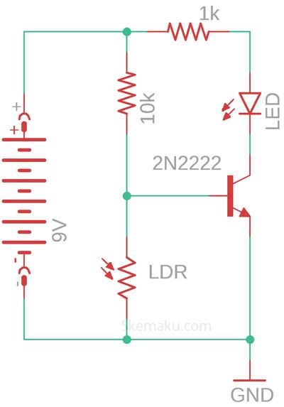 Rangkaian Sensor Ldr Dan Cara Kerja Ldr Light Dependent Resistor Images