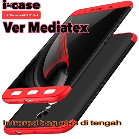 Jual Xiaomi Redmi Note 4 Redminote 4x Case 360 Versi Mediatex Shopee