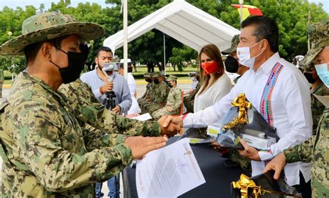 Reconoce Rutilio Escand N A La Secretar A De Marina Por Su Lealtad