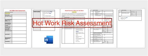 Fire Risk Assessment Fire Risk Assessment Steps Checklist Hot Works Fire Training Guide