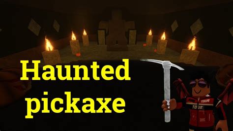 Refinery Caves Haunted Pickaxe Youtube