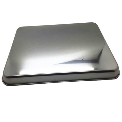 Meleg Otthon Heavy Duty Deep Baking Sheet Pans Square Stainless Steel