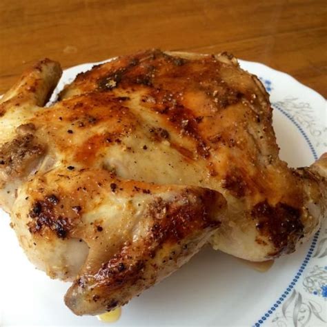 Pollo asado al horno Muy fácil crujiente y jugoso Receita