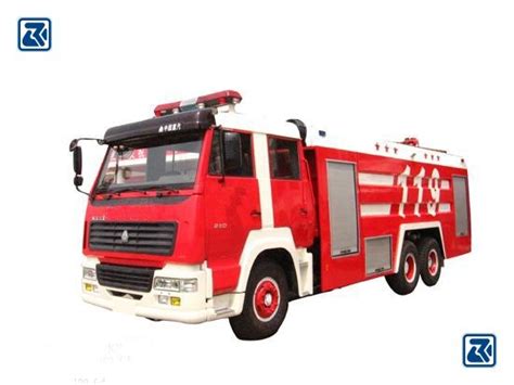 Heavy Duty Sinotruk HOWO 7000 Liters Water Foam Fire Fighting Trucks