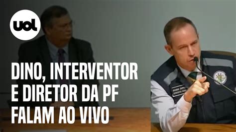 Ataques em Brasília Flávio Dino interventor e diretor da PF falam ao