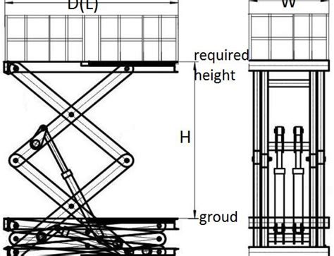 Tilt Scissor Lift Chamlift