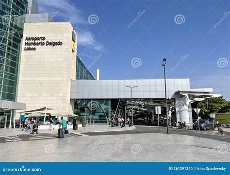 Humberto Delgado Airport In Lisbon Editorial Image Image Of Building