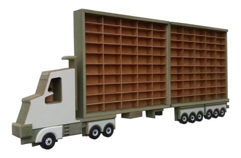 Estante Carreta Para Nichos Hot Wheels Mercado Livre