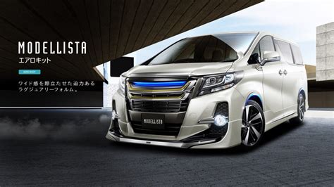 Toyota Alphard Modellista Aero Kit For Aero Body Body Paul Tan S