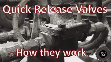 Quick Release Valve How It Works Air Braking Systems And Commercial