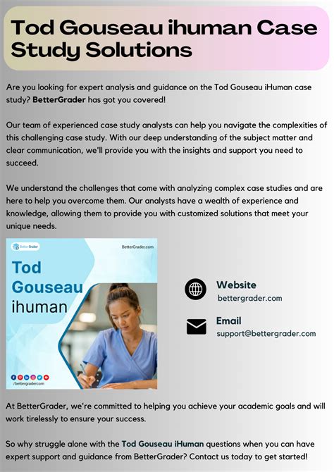 Ppt Tod Gouseau Ihuman Case Study Solutions Powerpoint Presentation