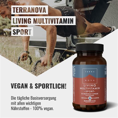 Terranova Living Multivitamin Sport 50 Vegane Kapseln