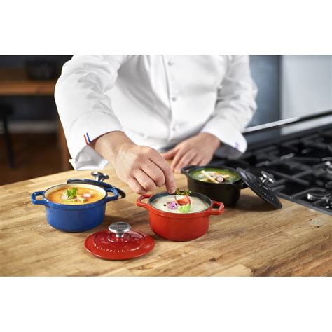 Mini Cocotte En Fonte Ronde Cm Rubis Chasseur Cuisineaddict