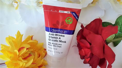 Derma E Anti Wrinkle Vitamin A Glycolic Mask Review Glossnglitters