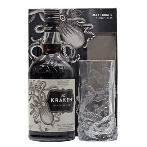 Kraken Black Spiced Geschenkset Mit Glas Bei Jashopping