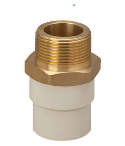 Cpvc Brass Threaded Male Adapter At ₹ 86 89 Piece मेल थ्रेड एडाप्टर In Bengaluru Id 21990765973