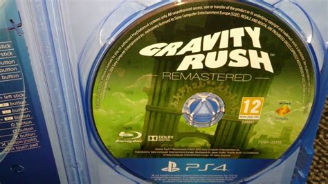 Nostalgamer Unboxes Gravity Rush Remastered On Sony Playstation 4 Four