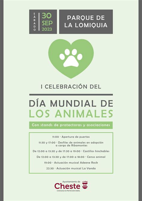 Cheste se suma a la celebración del Día Mundial de los animales con