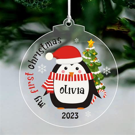 Personalised Babys First Christmas Bauble St Christmas Baubles