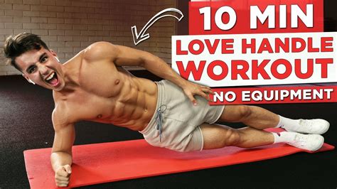 Min Love Handle Workout No Equipment Bodyweight Workout Youtube