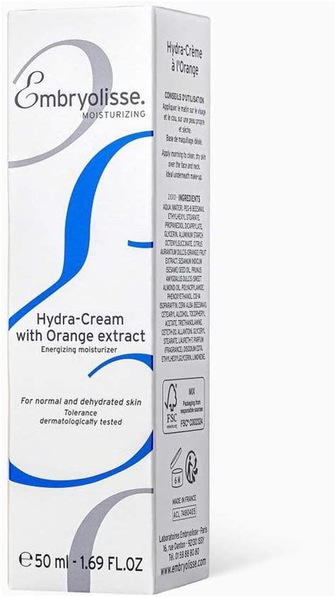 Embryolisse Hydra Cream With Orange Extract Ml Amazon Co Uk Beauty