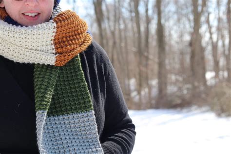 Terra Nova Scarf Crochet Pattern | Rich Textures Crochet