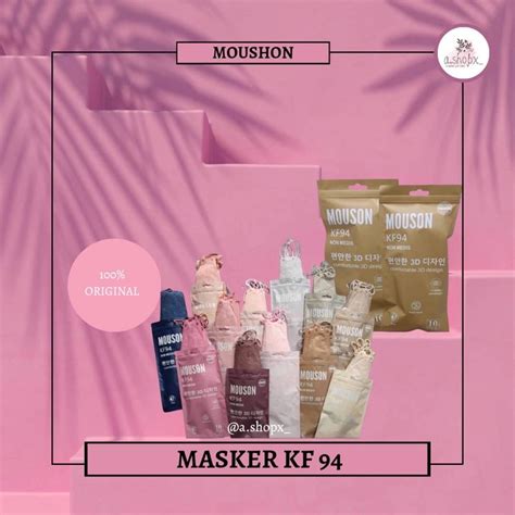 Jual ‼️free T‼️ Masker Kf94 Mouson Convex Isi 10 Shopee Indonesia