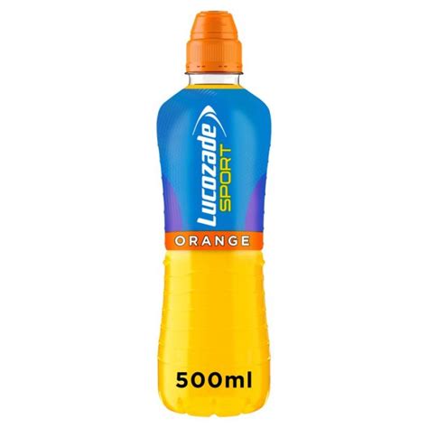 Lucozade Sport Orange PET Bottle 500ml 12 Pack