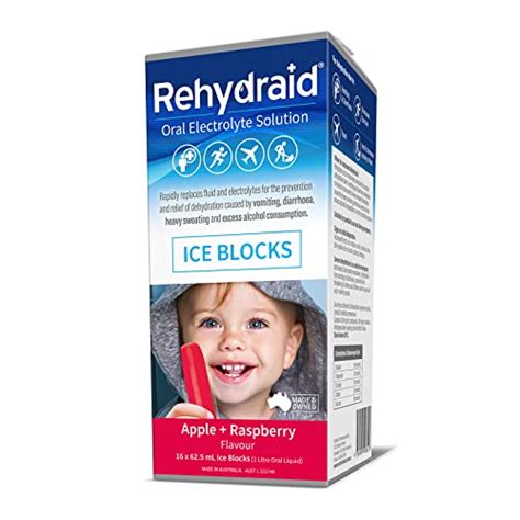 Buy Rehydraid Electrolyte Apple And Raspberry Flavoured Ice Blocks 16pk