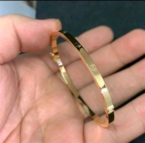 Jual Gelang Emas Asli Model Cartier Kadar 700 Asli Di Seller