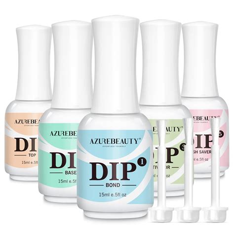 Azurebeauty Pcs Dip Powder Liquid Set Ml Oz Large Capacity