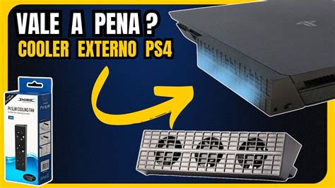 Vale A Pena Cooler Externo PS4 Da DOBE 3 Ventoinhas Review YouTube