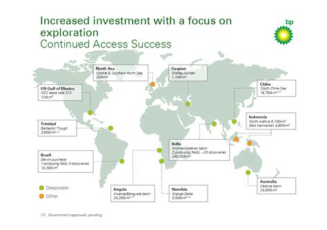 visible business bp increased investment   focus  exploration