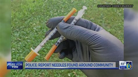 Police: Report drug needles before posting pics on Facebook