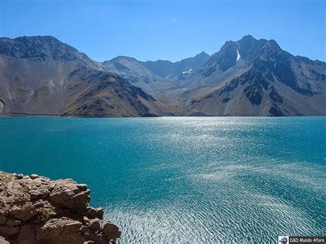 Embalse El Yeso Em Cajon Del Maipo Piquenique Viagens Viagem