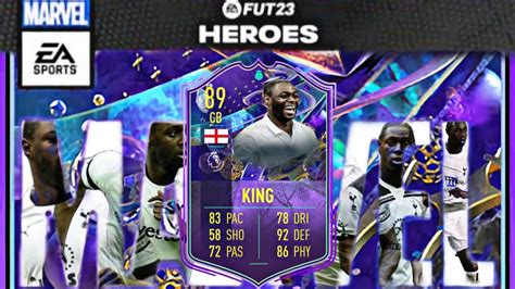 THE KING HIMSELF 89 RATED FUT FANTASY HEROES UPGRADE LEDLEY