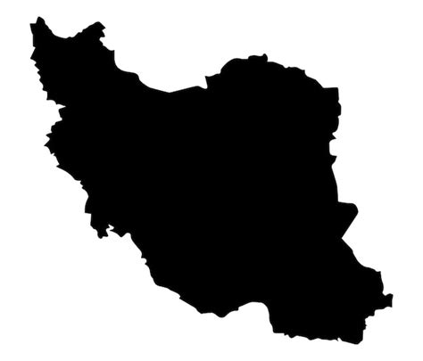 Premium Vector Iran Map Iran Map Vector Iran Country Map Eps