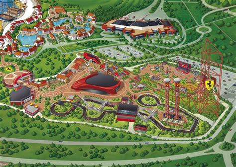 Ferrari World Map