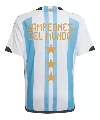 Camiseta Argentina Qatar 2022 Leyenda Campeón Del Mundo en venta en