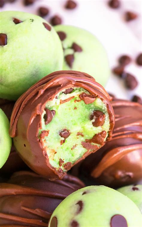 Chocolate Mint Truffles 5 Ingredients Cakewhiz