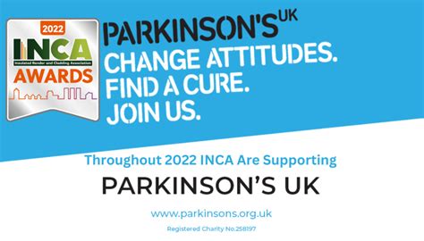 Inca Supporting Parkinsons Uk In 2022 Inca Ewi Trade Association